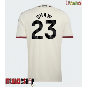 Manchester United Luke Shaw #23 Terza Maglia 2026-27 Manica Corta